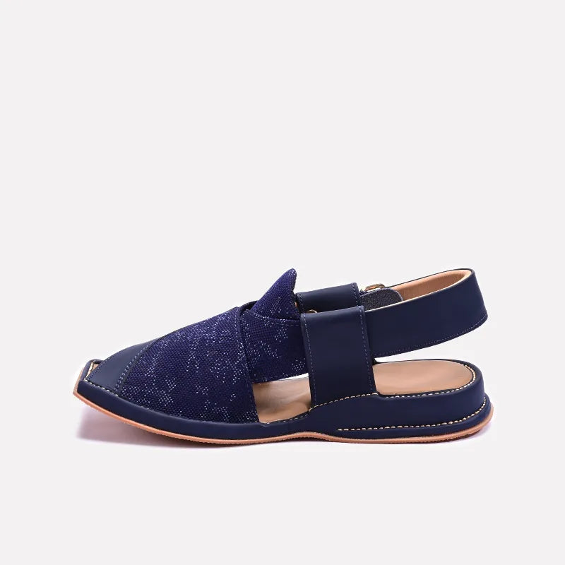 Mens Blue Kaptaan Kheri