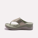 Casual Slipper Green 0413550