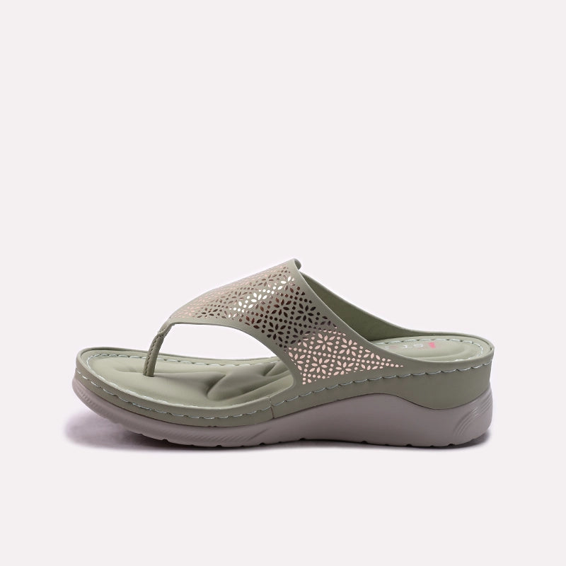 Casual Slipper Green 0413550