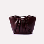 Casual Hand Bags Maroon 0322206