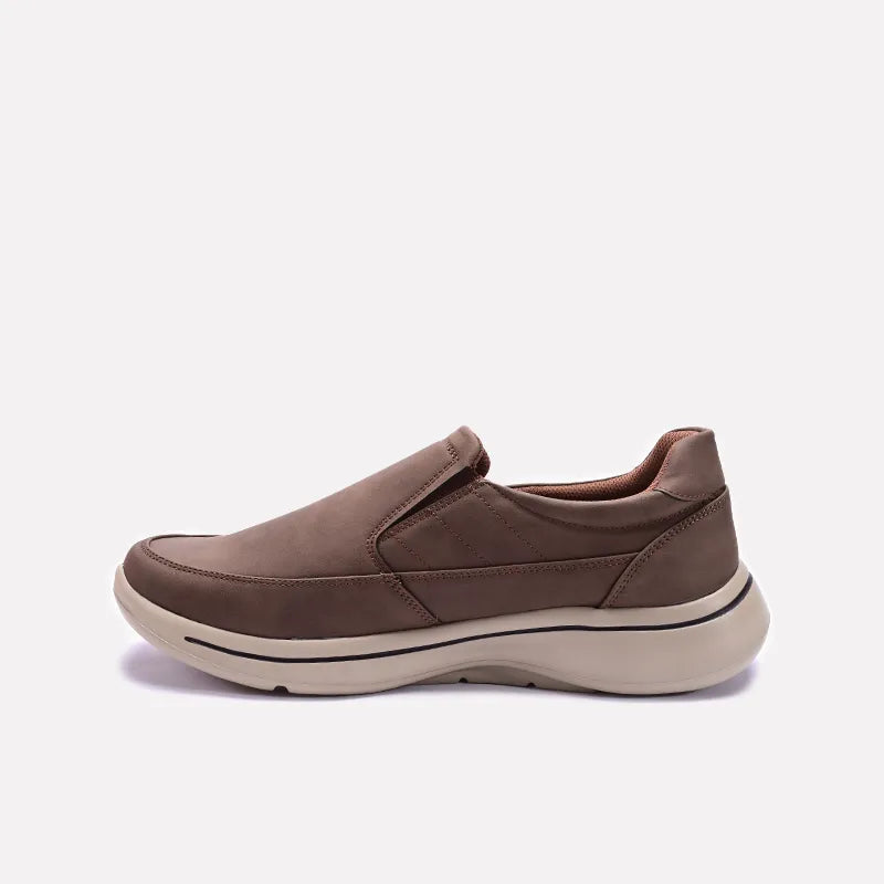 Khaki Comfy Slip On Sneakers 0120567