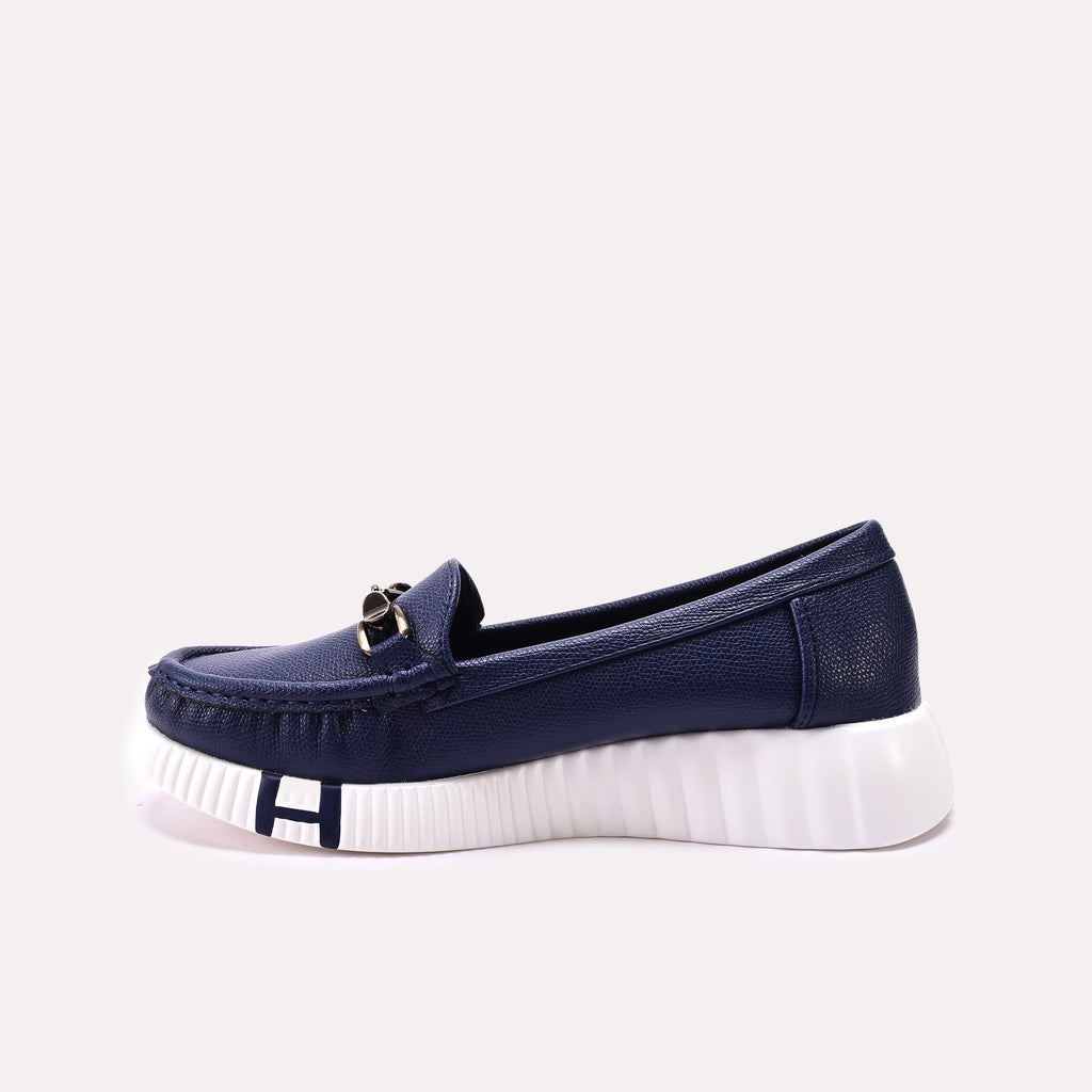 Moccasin Shoes Navy Blue 0440942