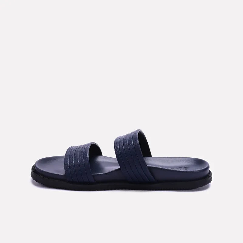 Blue Double Strap Slides 0151081