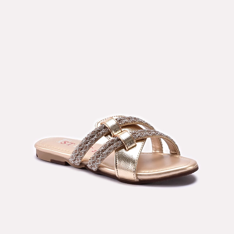 Baby Fancy Slipper Golden 0730395