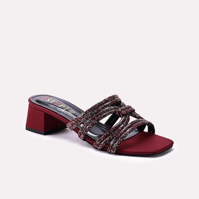 Fancy Slipper Maroon 0413610
