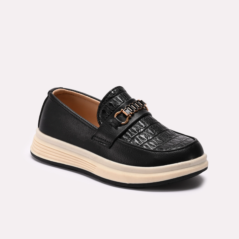 Boy Loafer Shoes Black 0640192