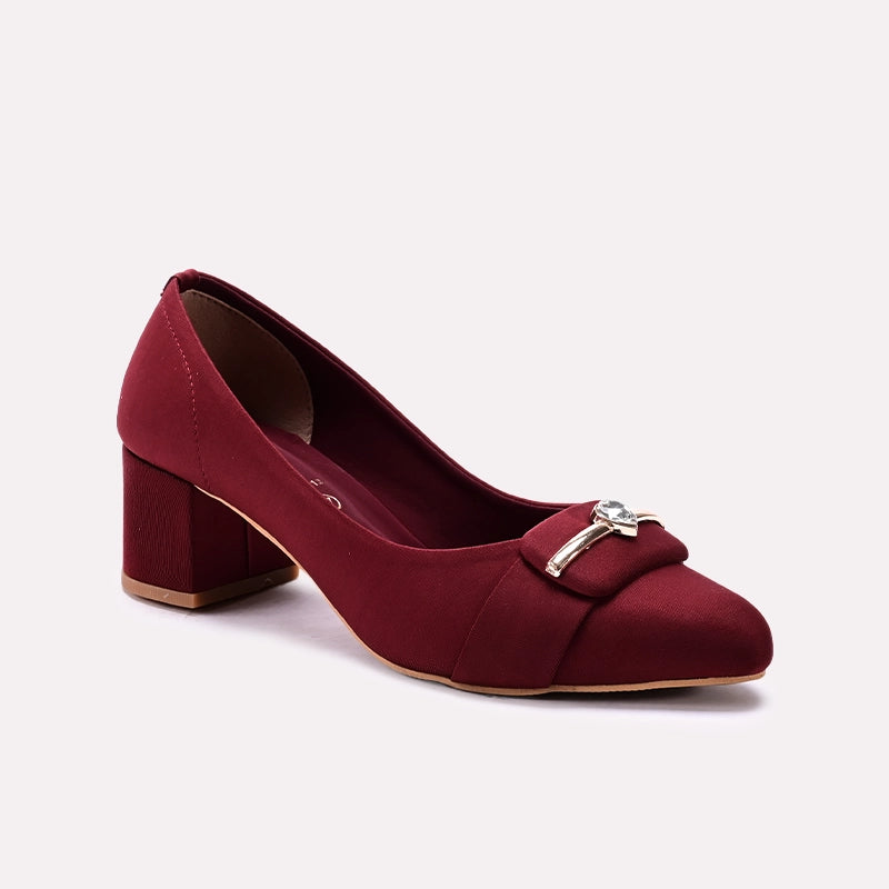 Casual Court Shoes Maroon 0450135