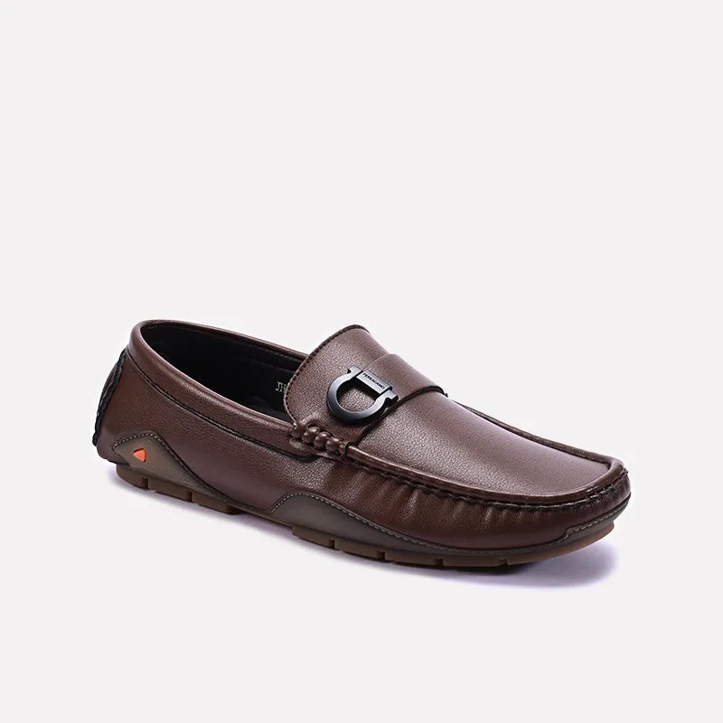 Brown Loafer Shoes 0130964