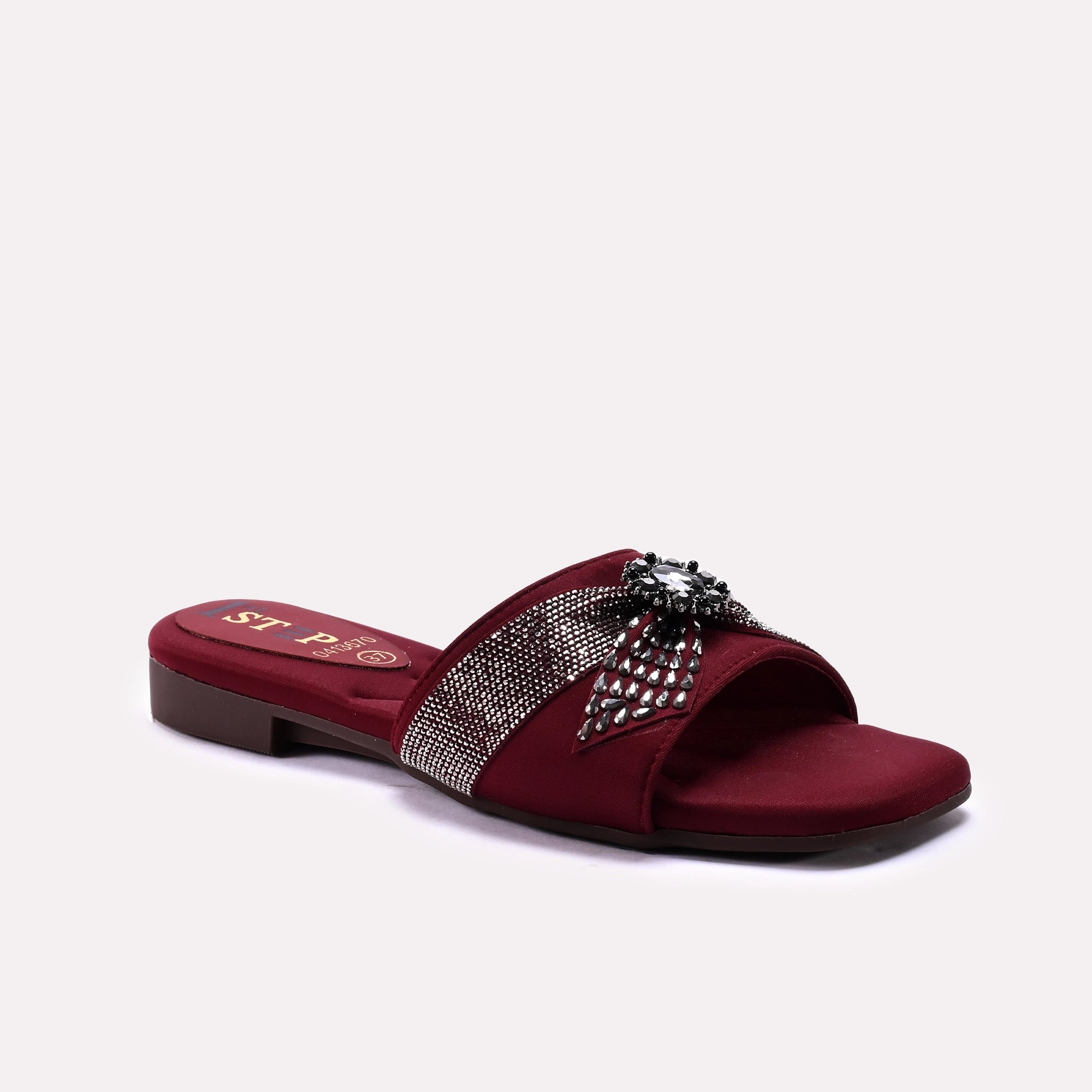 Fancy Slipper Maroon 0413670