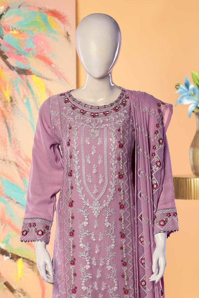 Rosvina - 3 Piece Stitched Lawn Suit 15E1001