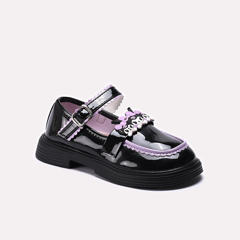 Girl Fancy Pumps Black 0710701
