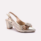 Bridal Court Shoes Golden 0450070