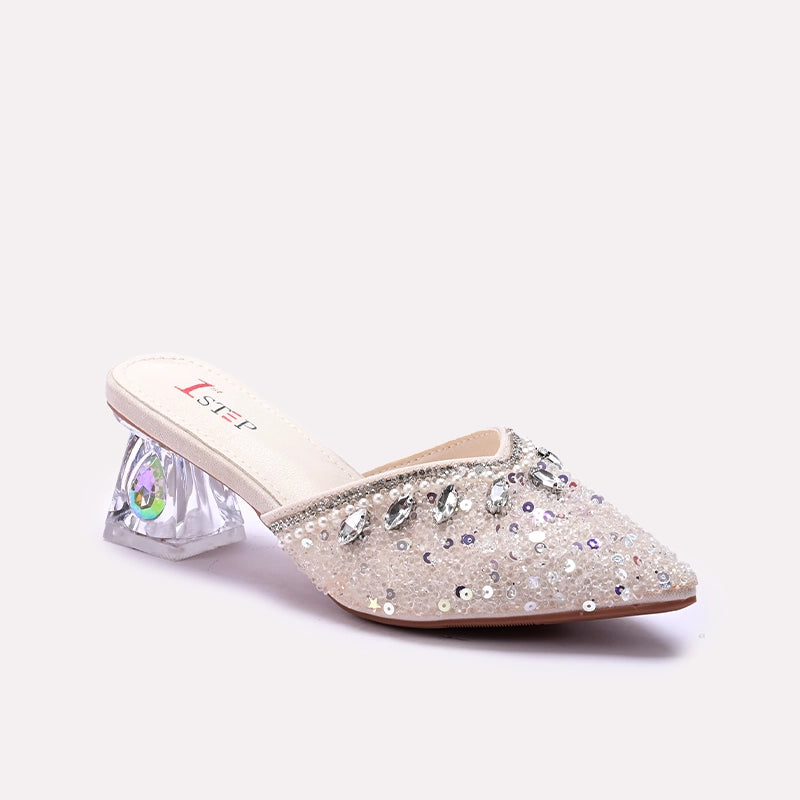 Bridal Court Shoes Fawn 0450176