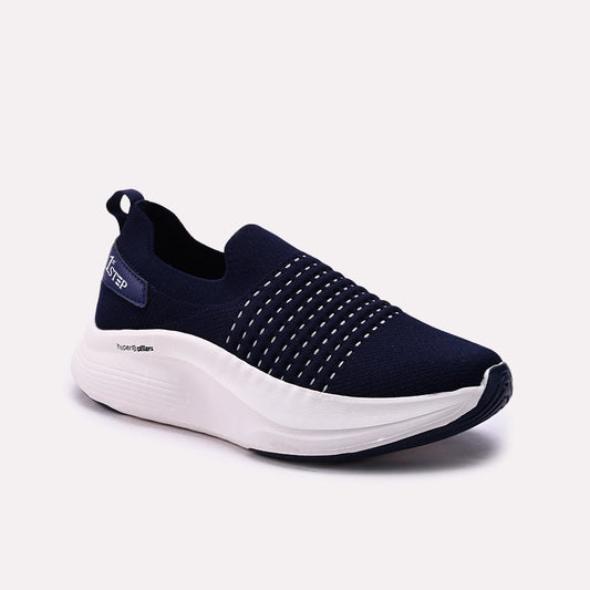 Womens Navy Blue Sneakers 0440858