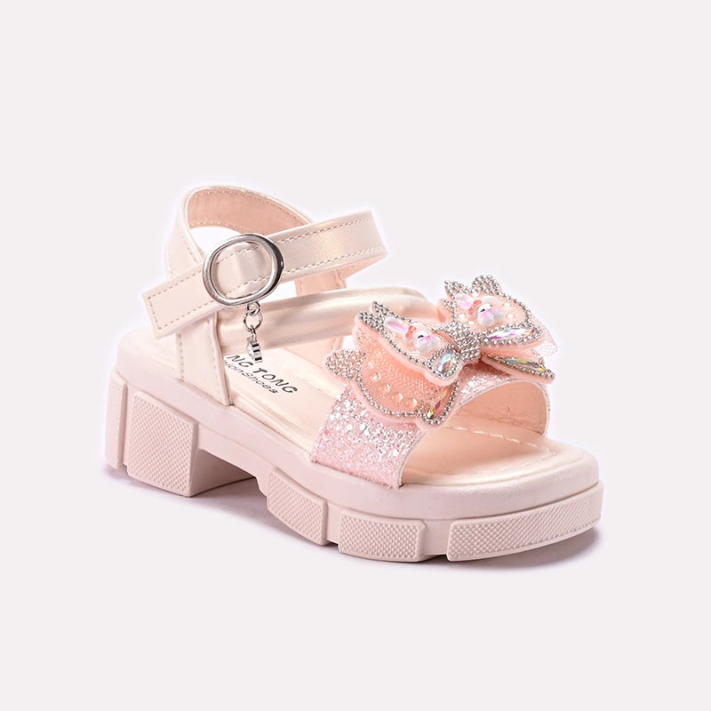 Baby Fancy Sandal Peach 0721337