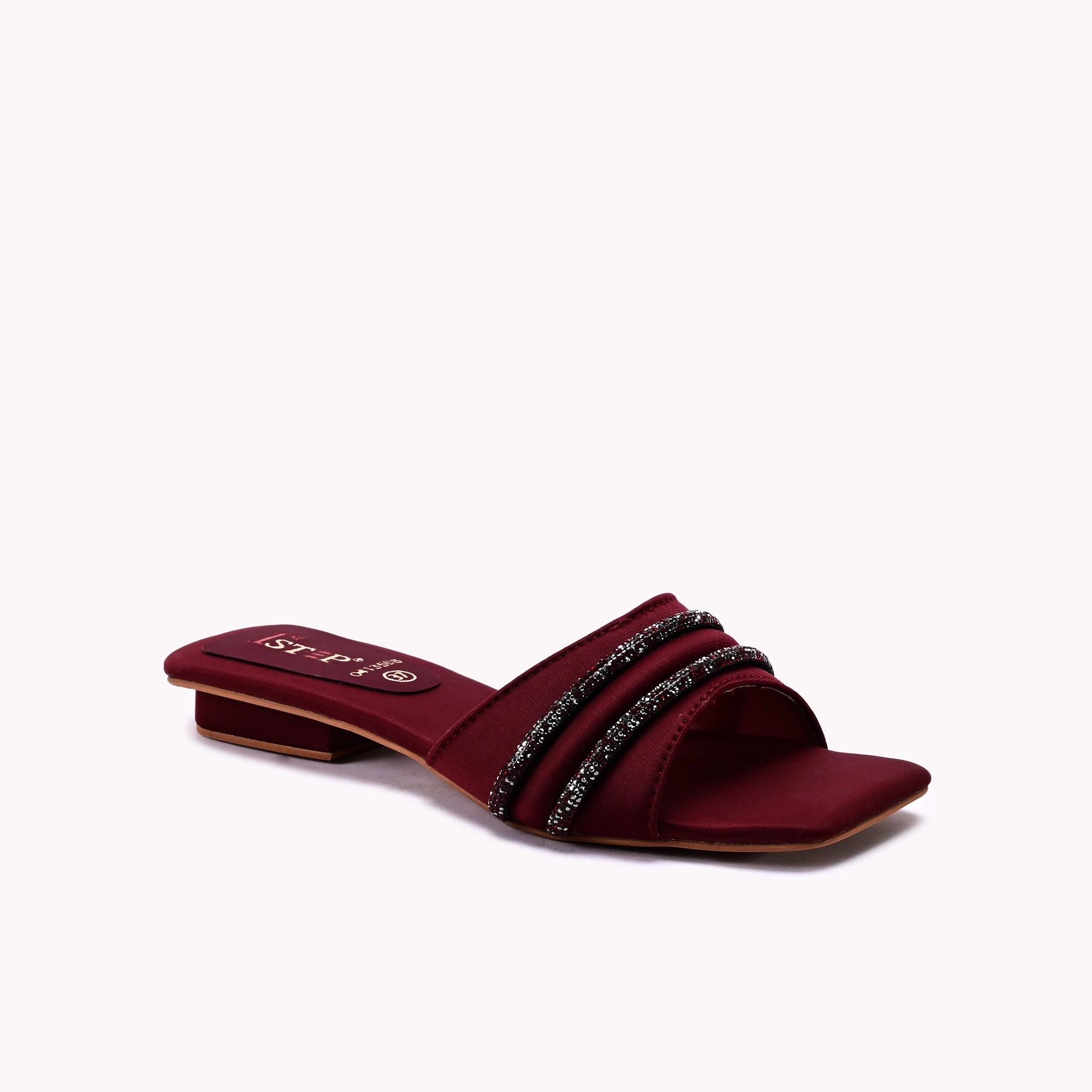 Fancy Slipper Maroon 0413568