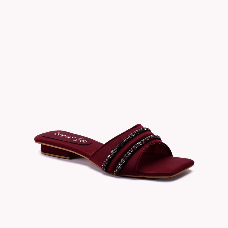 Fancy Slipper Maroon 0413568