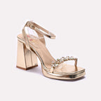Fancy Sandal Golden 0421757