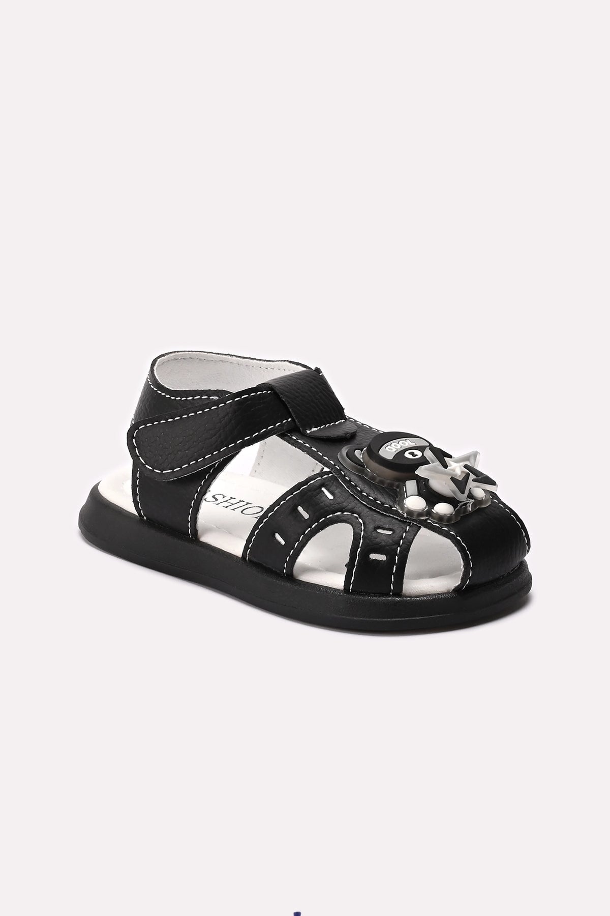 Boy Roman Sandal Black 0621368
