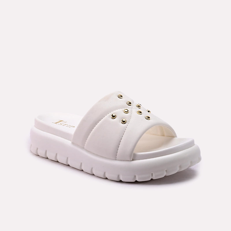 Casual Slipper White 0413348