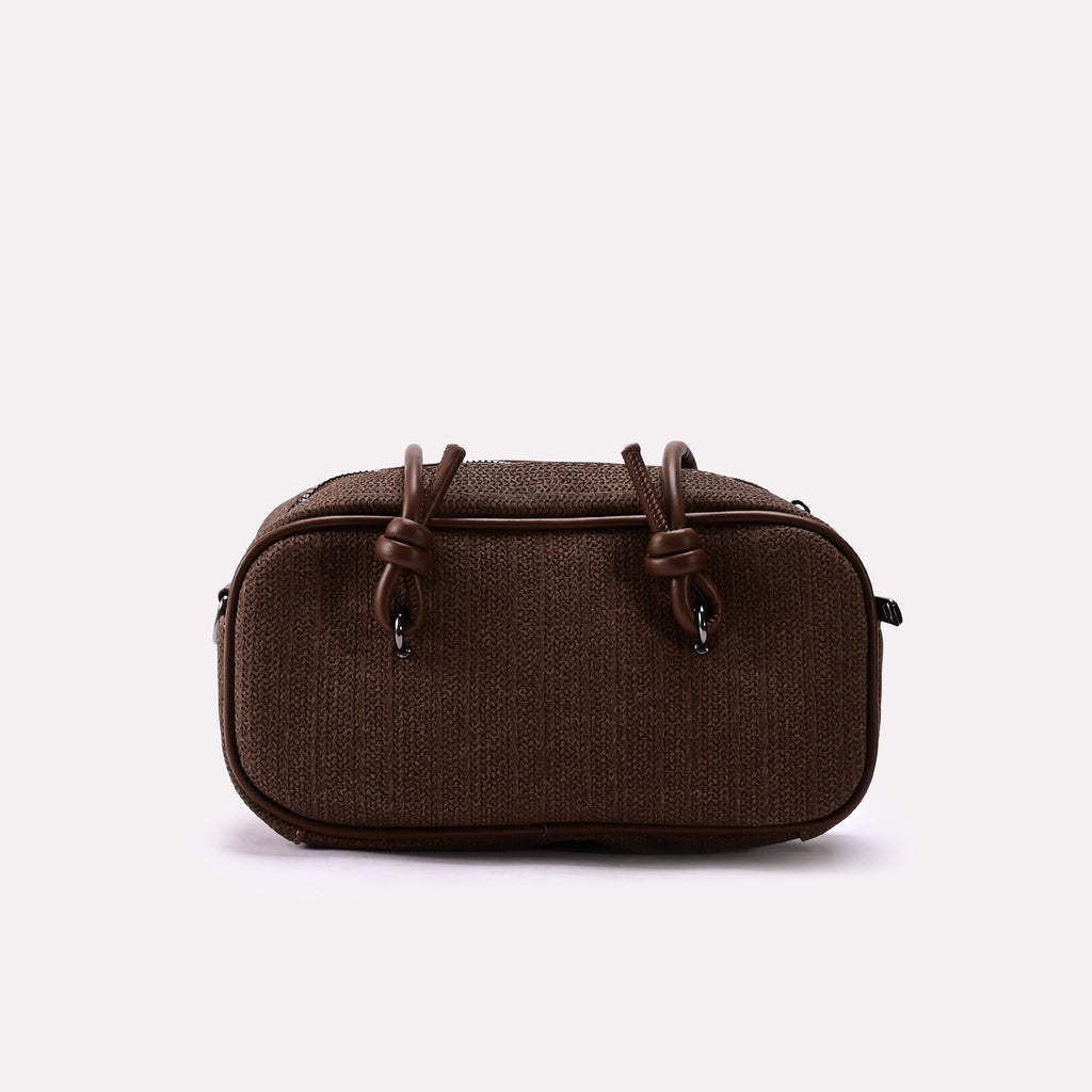Casual Hand Bags Brown 0322188