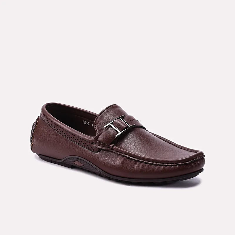 Brown Loafer Shoes 0130993