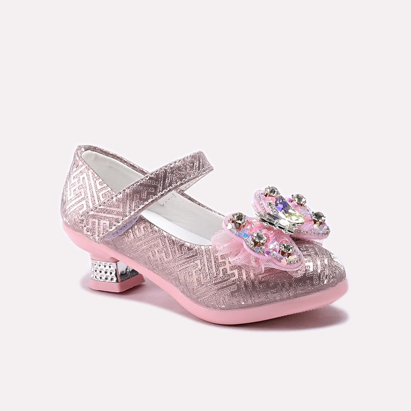 Baby Fancy Pumps Peach 0710611