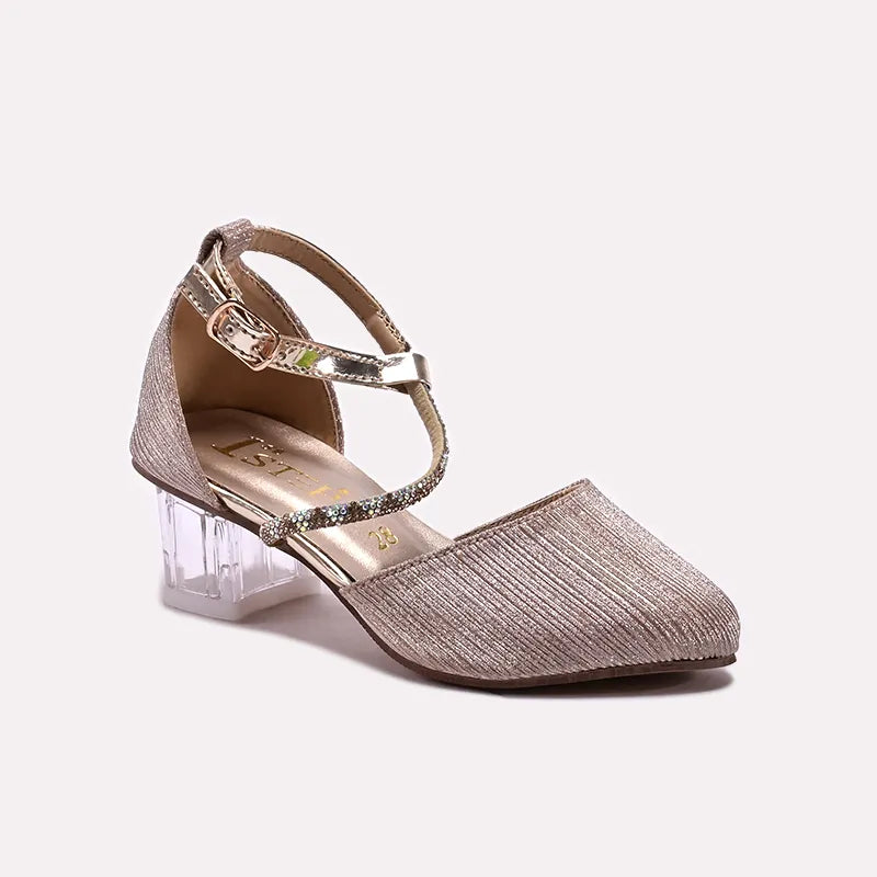 Golden Fancy Pumps 0710571