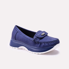 Moccasin Shoes Navy Blue 0440949