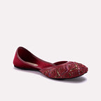 Casual Khussa Maroon 0460020