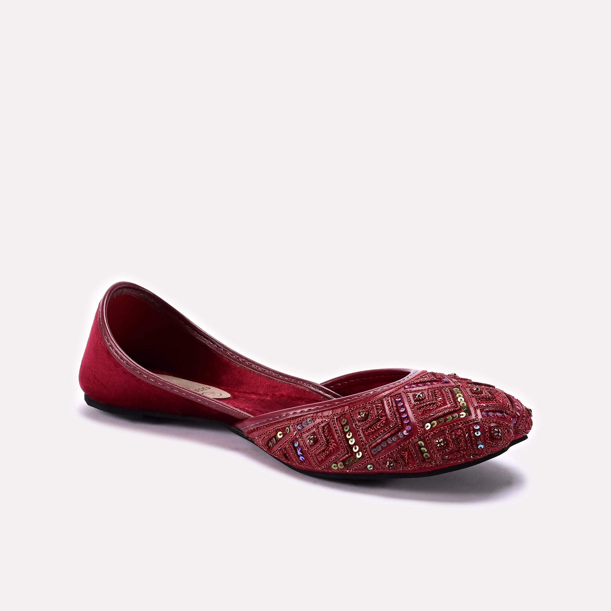 Casual Khussa Maroon 0460020