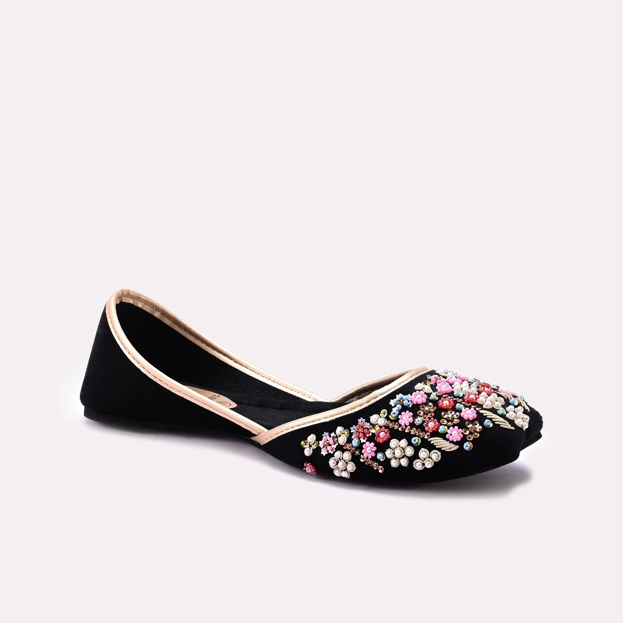 Fancy Khussa Black 0460003