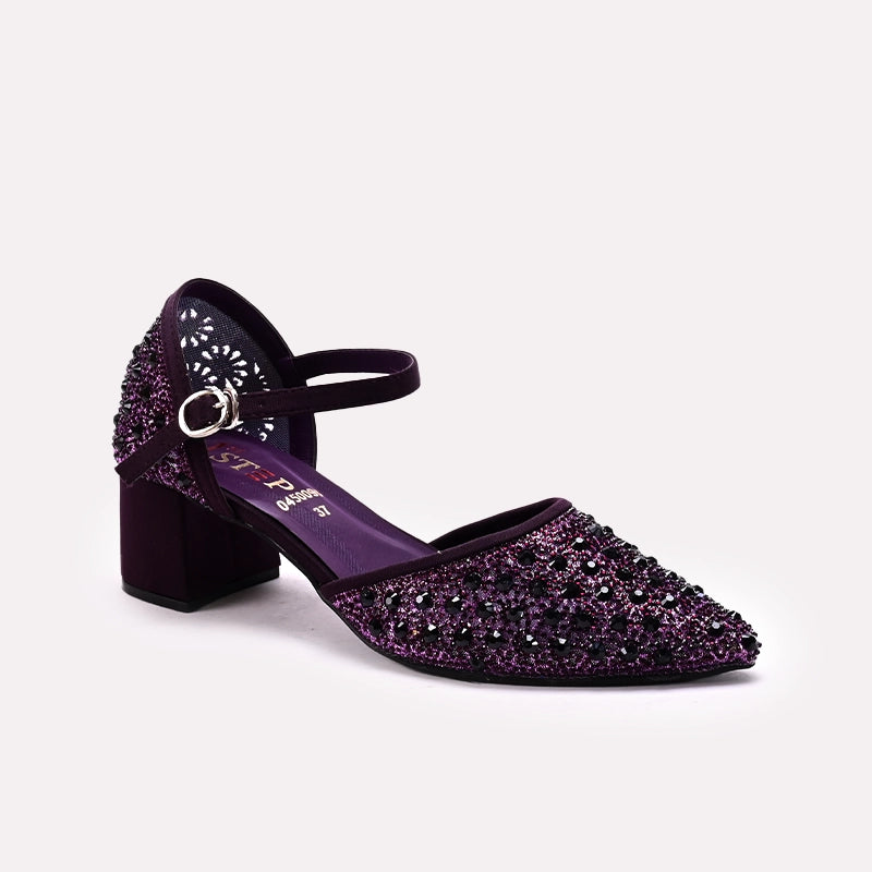 Bridal Court Shoes Purple 0450098