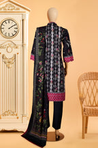 Urban Blossom - 3 Piece Stitched Lawn Suit  15D0148