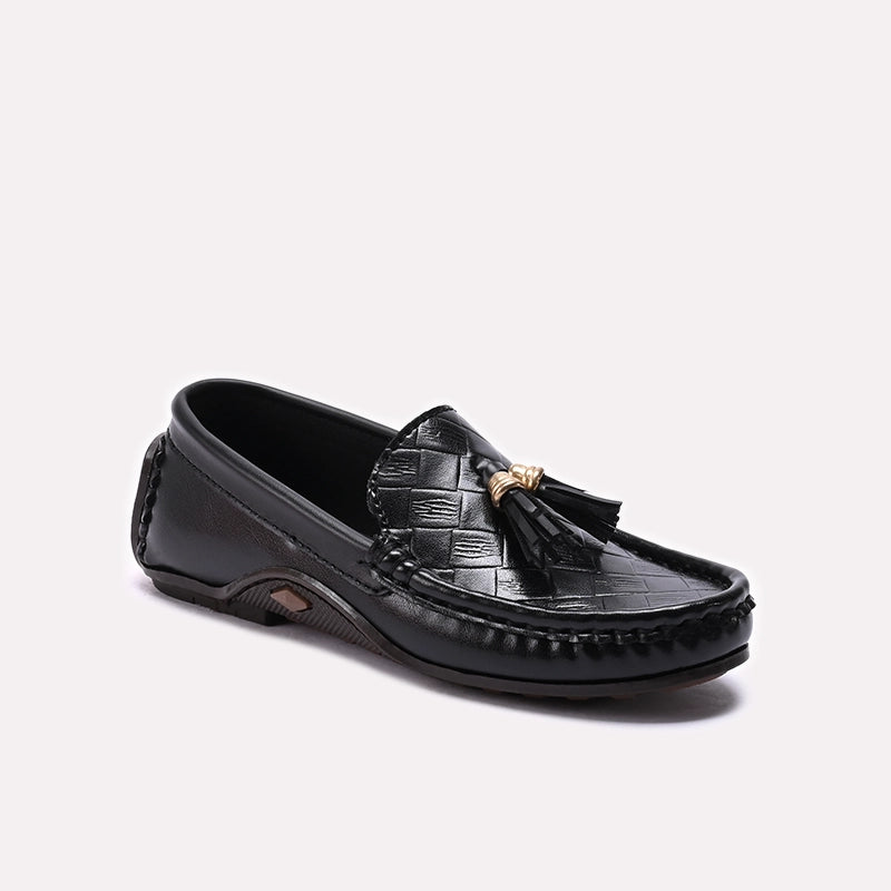 Boy Loafer Shoes Black 0610714