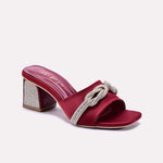 Maroon Bridal Slippers 0412719