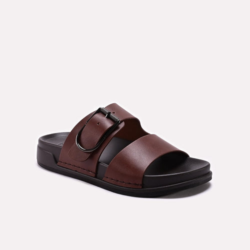 Boy Formal Slipper Brown 0630305