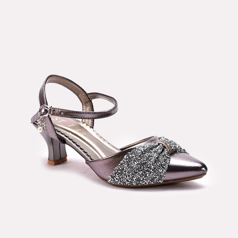 Fancy Court Shoes Gray 0450076