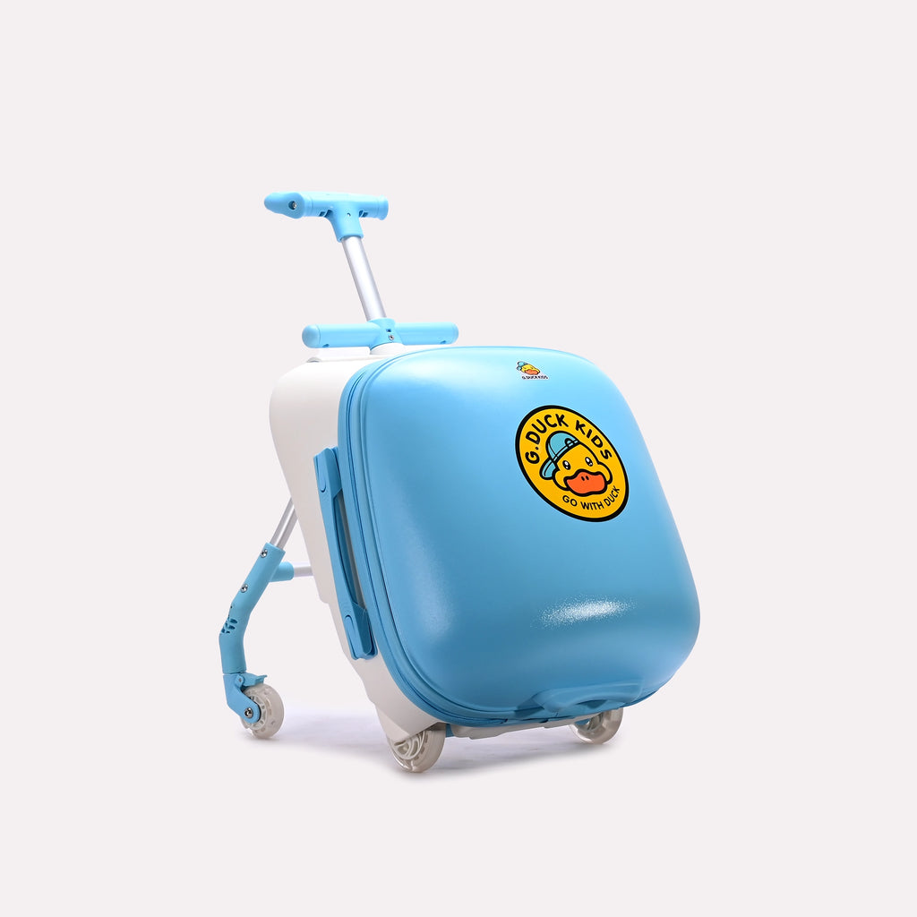 School Trolley Bag Turquoise 0855046