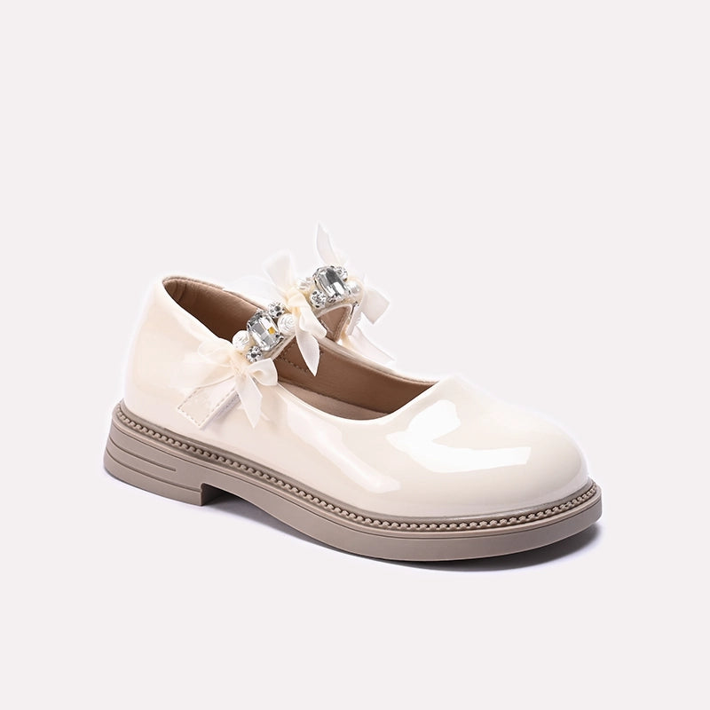 Girl Fancy Pumps Fawn 0710698