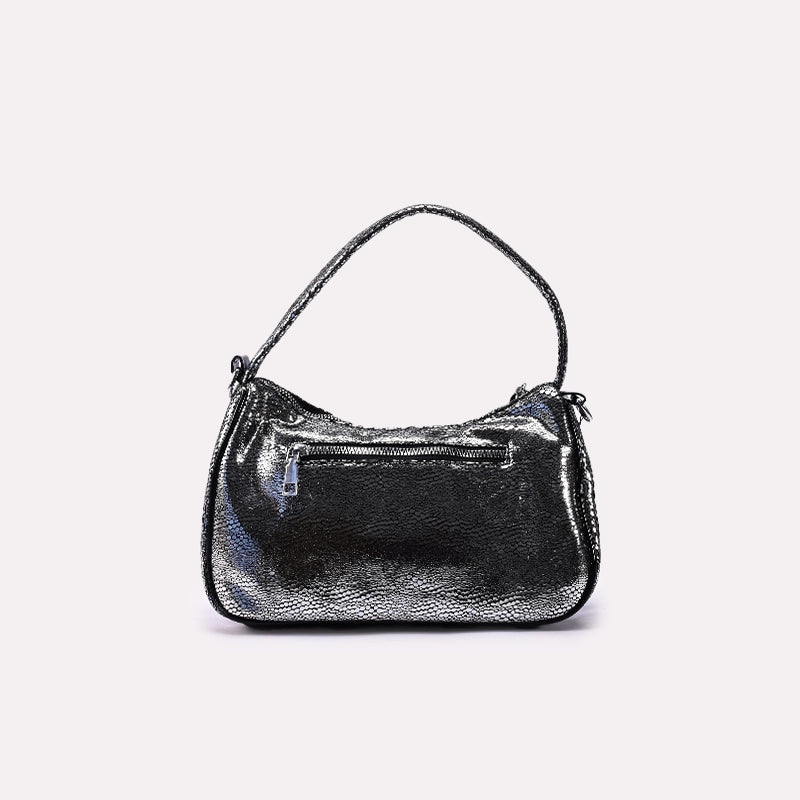 Casual Hand Bags Silver 0322016
