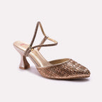 Bridal Court Shoes Golden 0450146