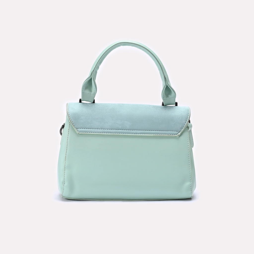 Hand Bag Light Green 0322332