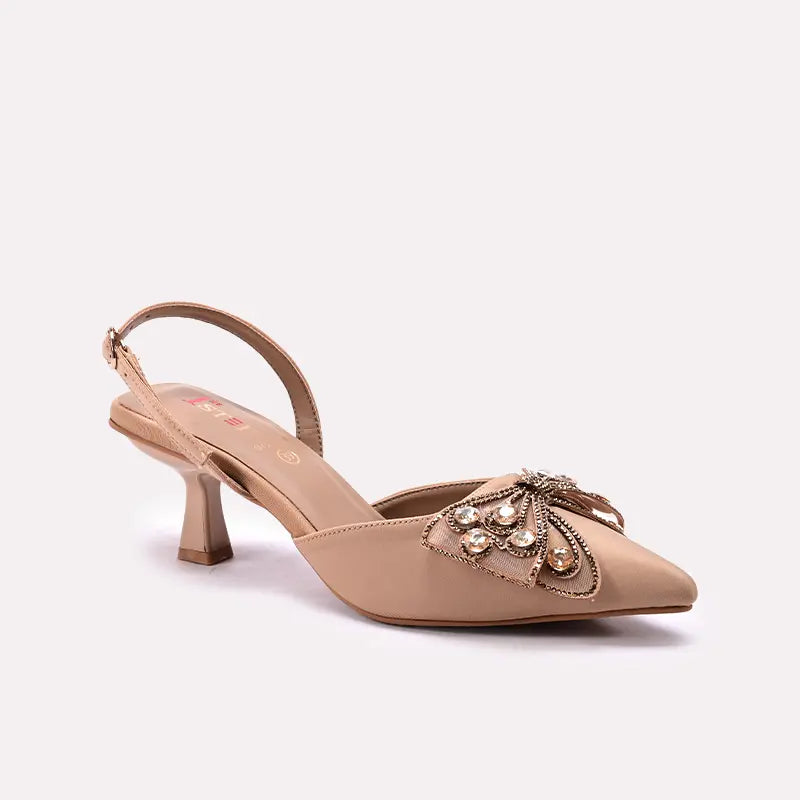 Fancy Court Shoes Fawn 0450124