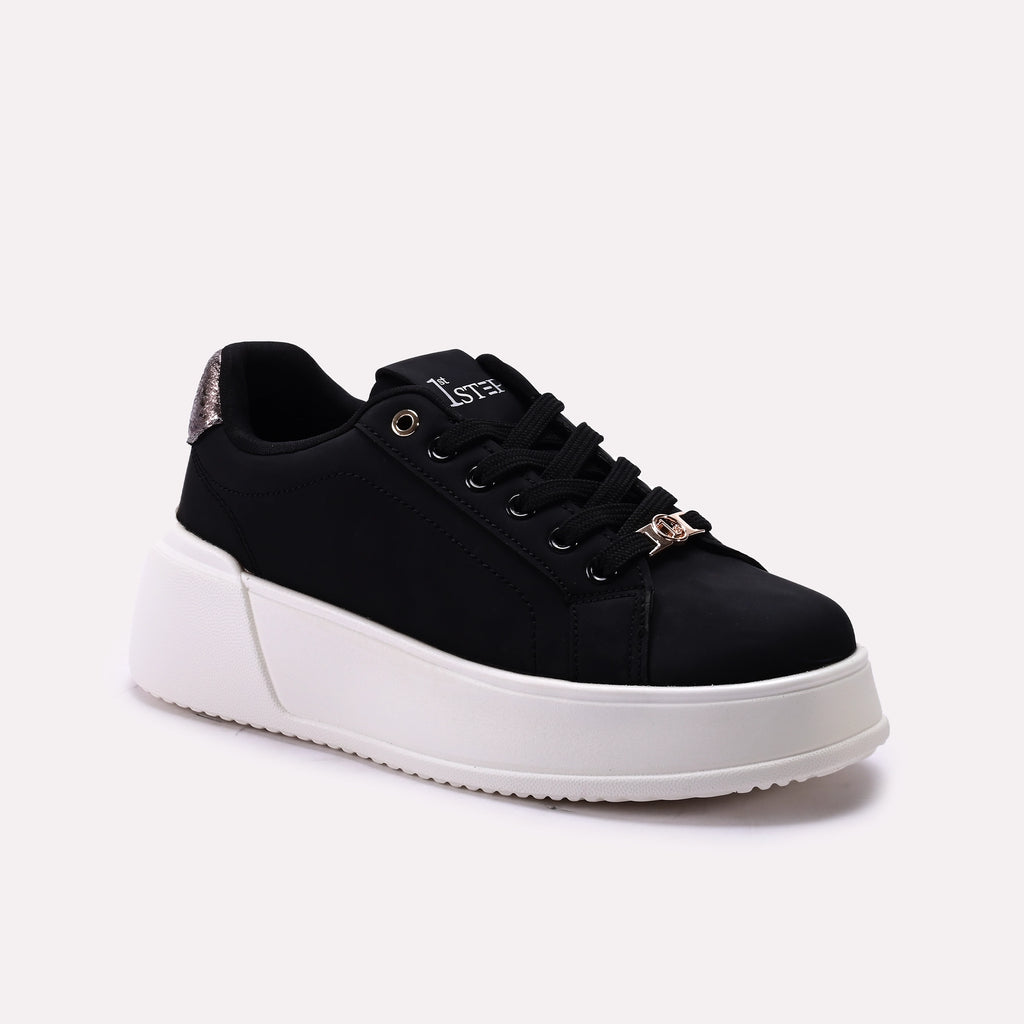 Women Sneaker Shoes Black 0440907