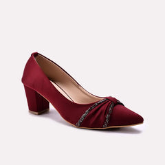 Casual Court Shoes Maroon 0450133