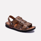 Khaki Casual Sandals For Men