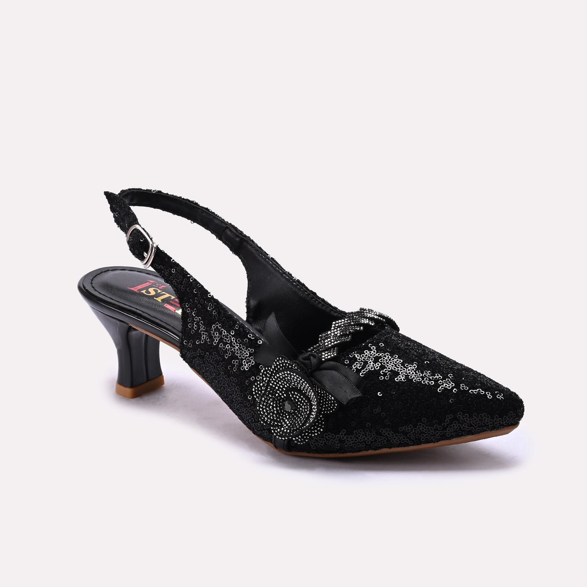 Fancy Court Shoes Black 0450236
