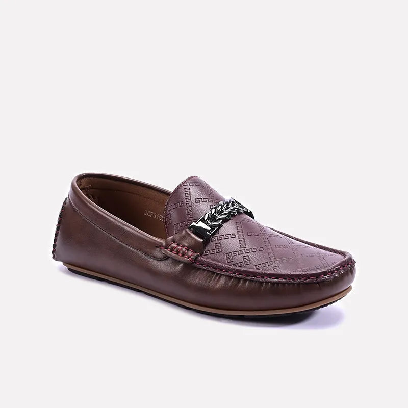 Brown Loafer Shoes 0130944