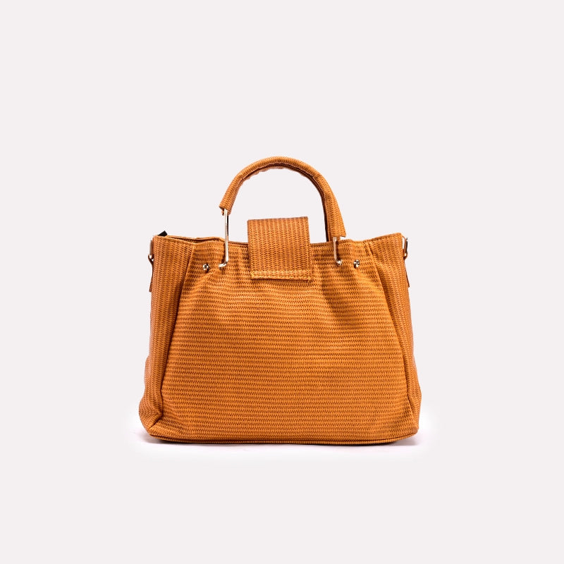 Yellow Casual Shoulder Bags 0331250